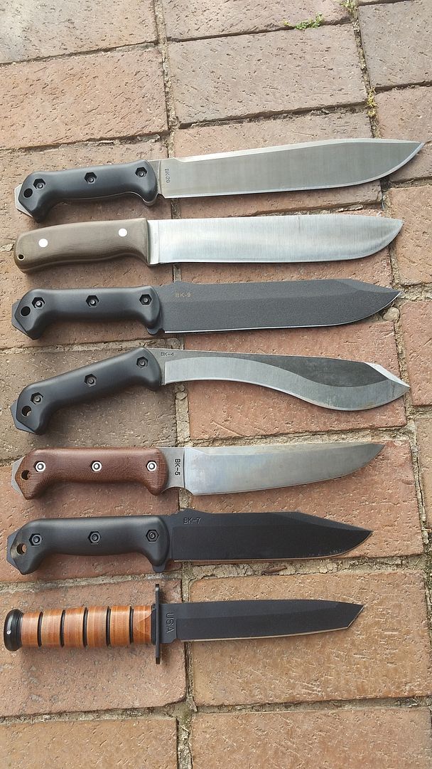 Knife Size Comparison Pics Bushcraft USA Forums